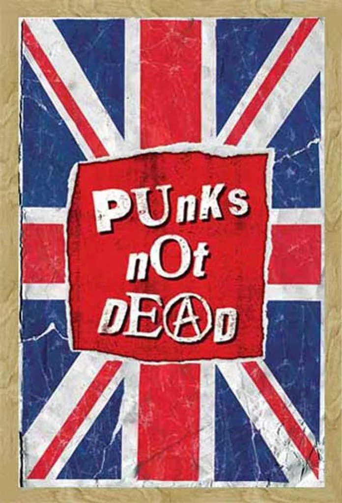 Punks Not Dead Poster + Cornice Shinsuke Faggio | Shop Ufficiale