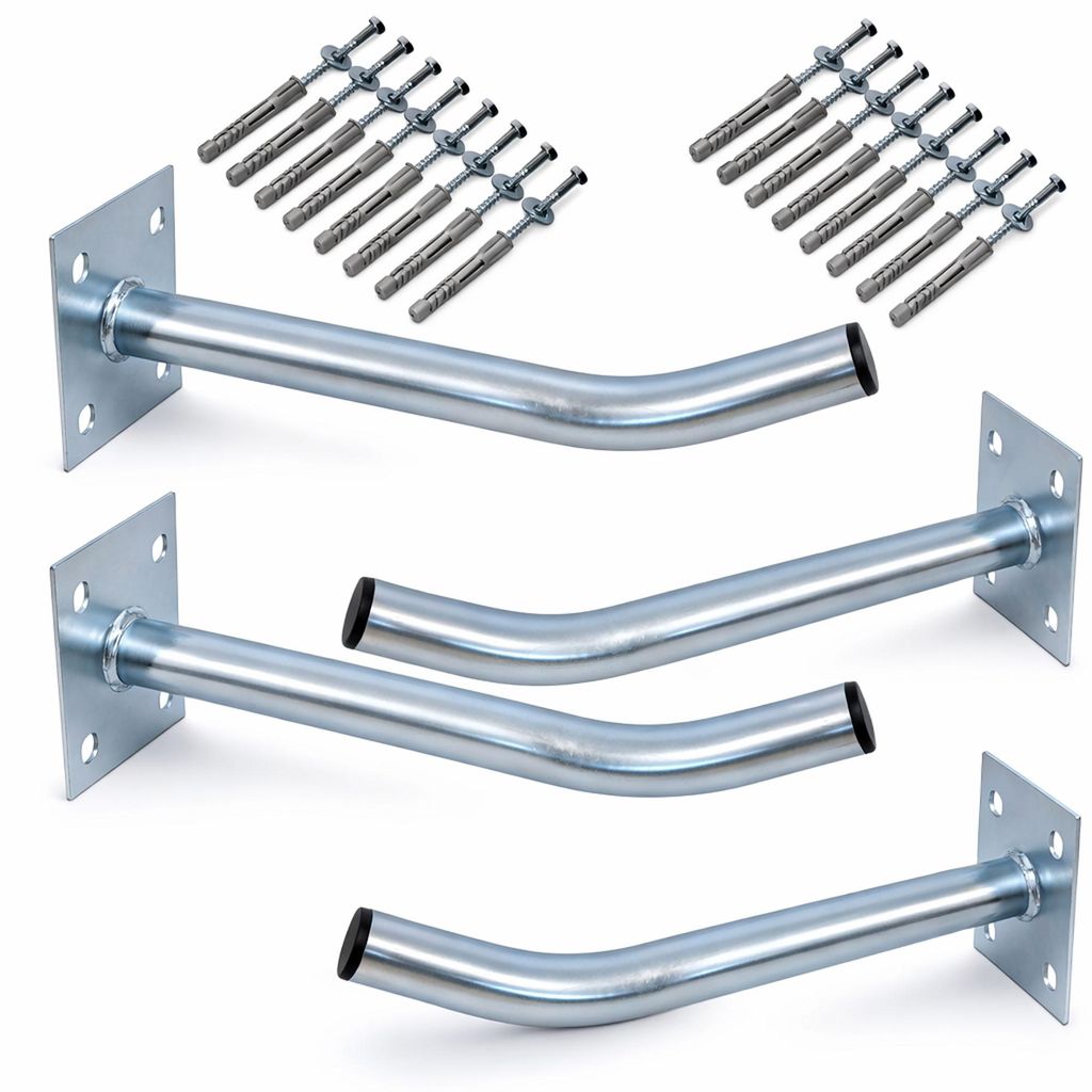 PremiumX 4x Autoreifen Wandhalter 35cm Reifenhalter Auto Produktbild 