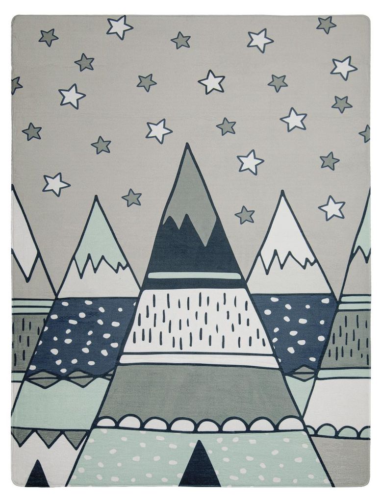 TT Home Teppich Kinderzimmer Kinderteppich Babymatte Tipi Produktbild 
