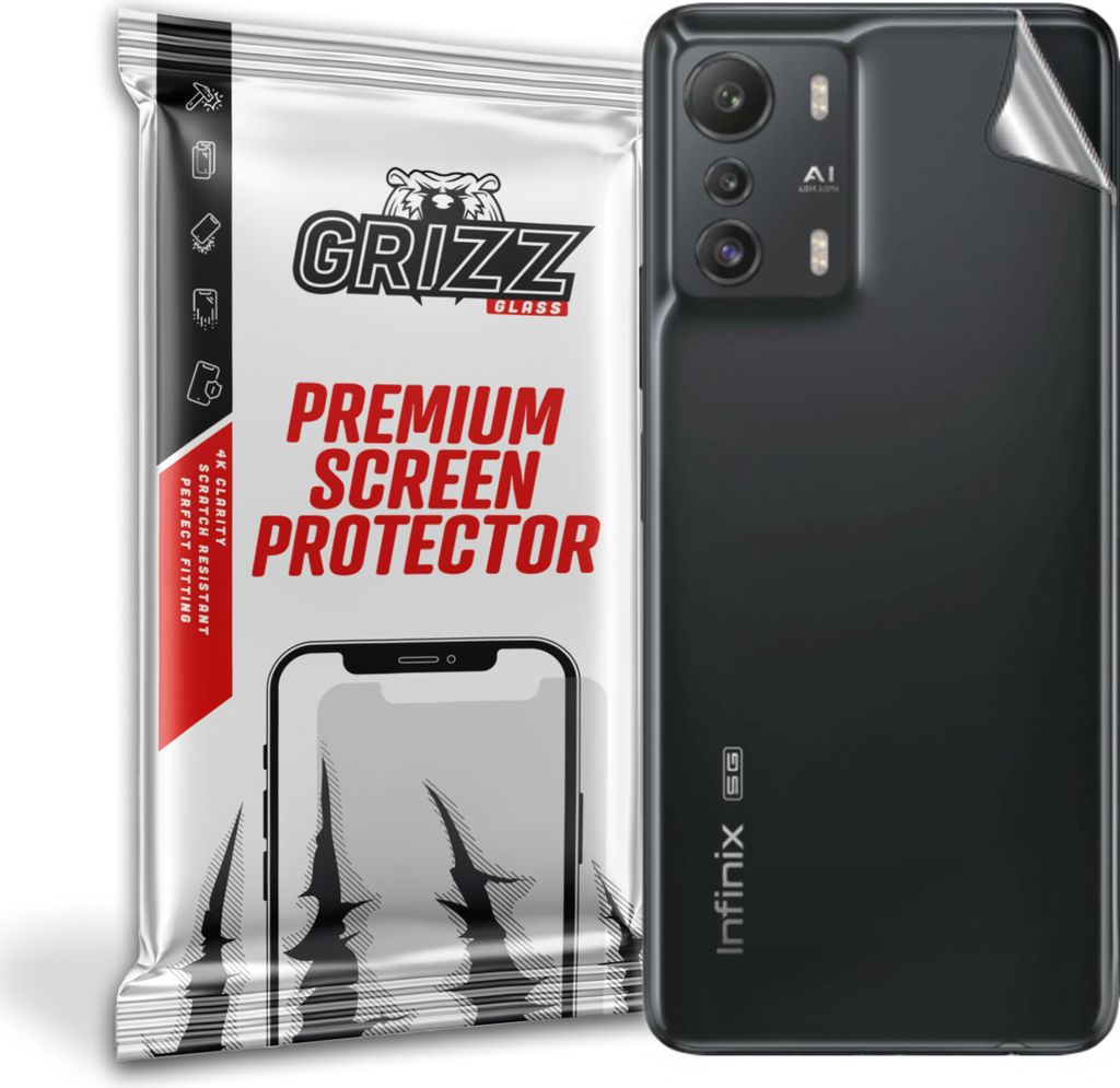 Folie hinten GrizzGlass SatinSkin für Infinix Zero 5G