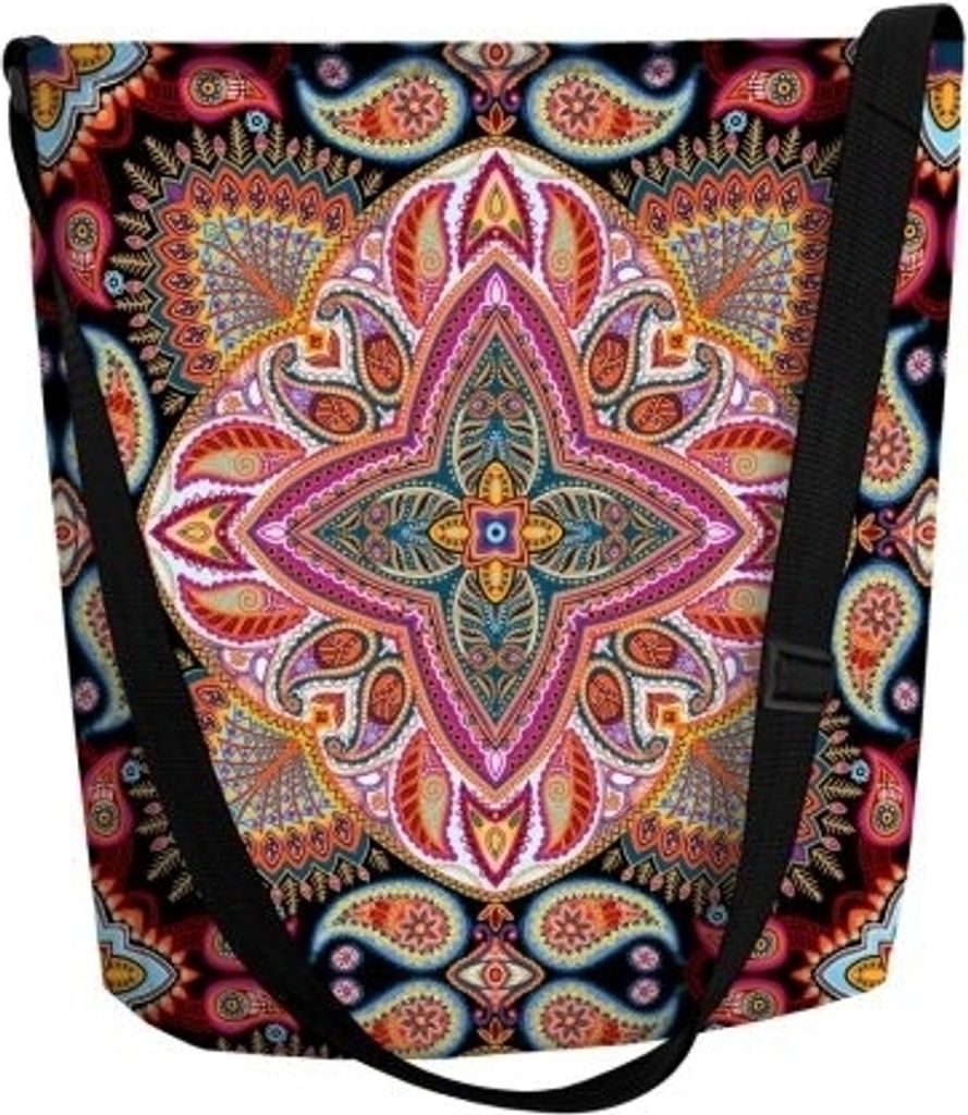 ARCO DESIGN Filztasche Handtasche Funky Polka 32 x 32-25 cm
