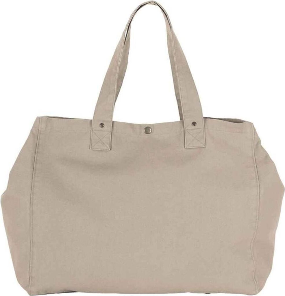 Kimood - Sac à provisions, Lavé, Coton PC7607 (Taille Image du produit 