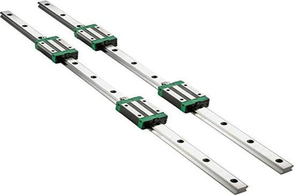 Guide linéaire HSR15 1200mm avec 4 rails de guidage pour CNC