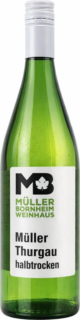 Müller Thurgau halbtrocken 1L Flasche  FL 1 Flasche Produktbild 