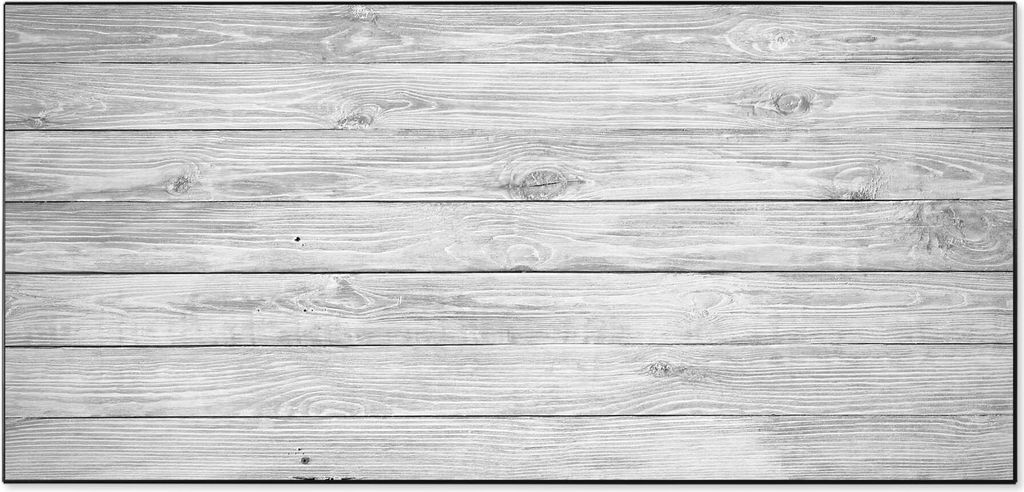 Stahl Magnettafel Querformat 37x78cm Weiß Gebeizt