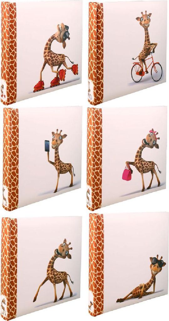 Walther XL album photo enfant girafe 30x30 cm 100 pages Image du produit 