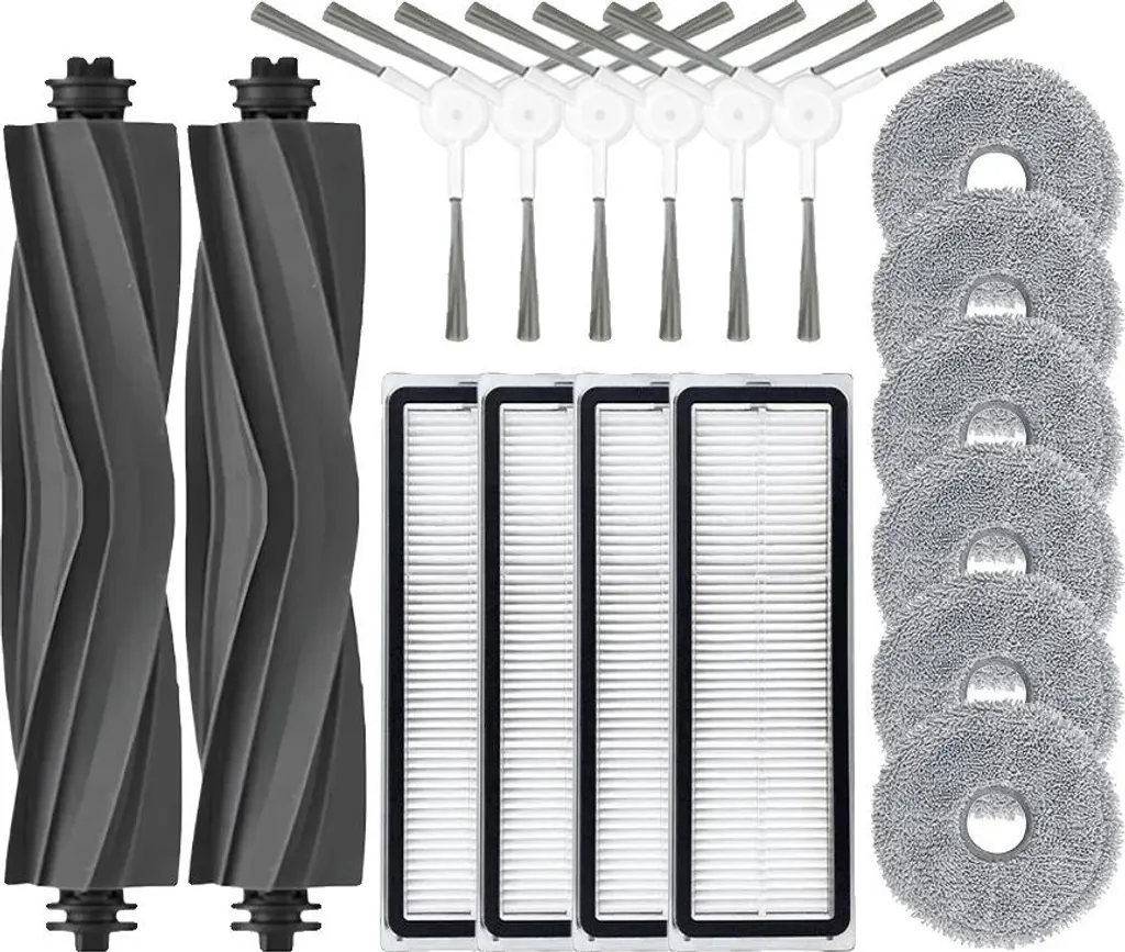 Accessori per robot aspirapolvere, filtro HEPA, mop lavabile, MULTI