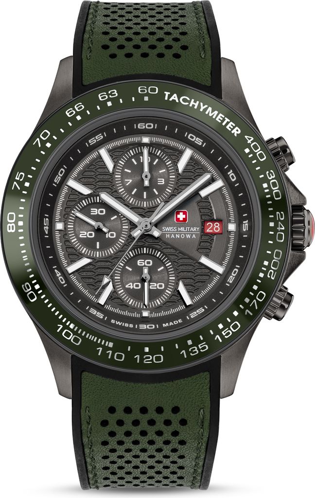 Swiss Military Hanowa SMWGO0003441 Herrenuhr Watchman Chrono 43mm 10ATM