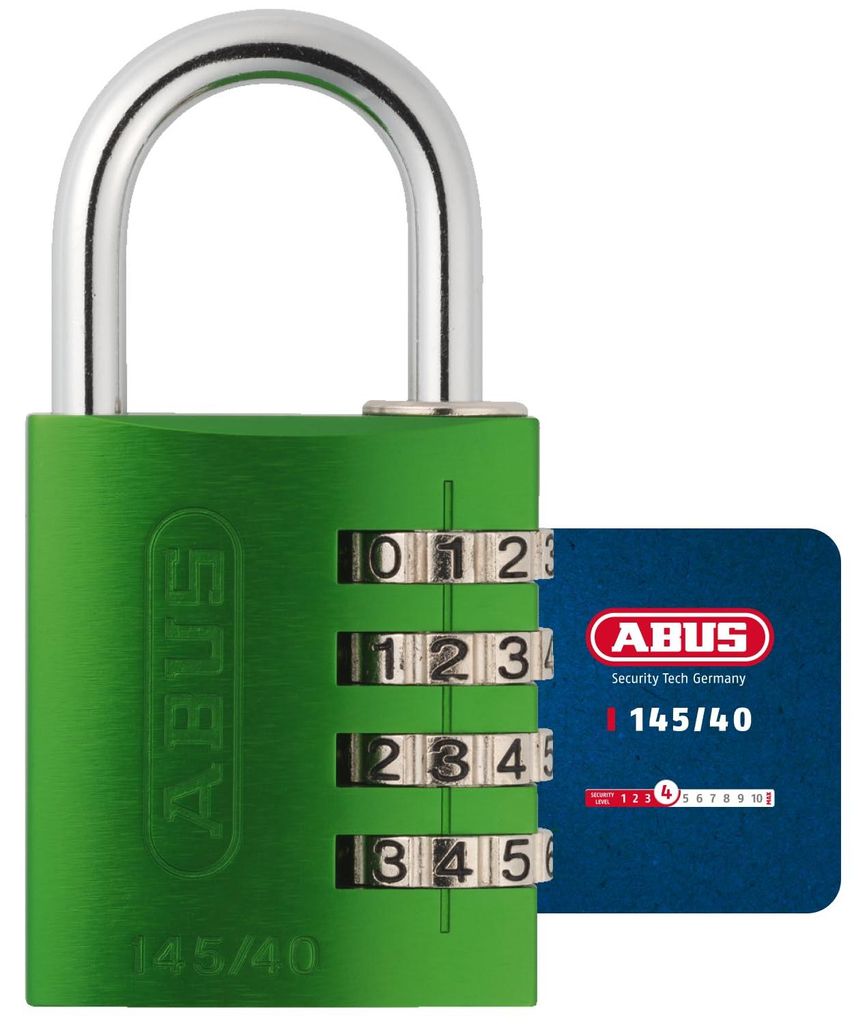 ABUS 488108, Zielony, Aluminium, 110 g, 1 szt. Zdjęcie produktu 