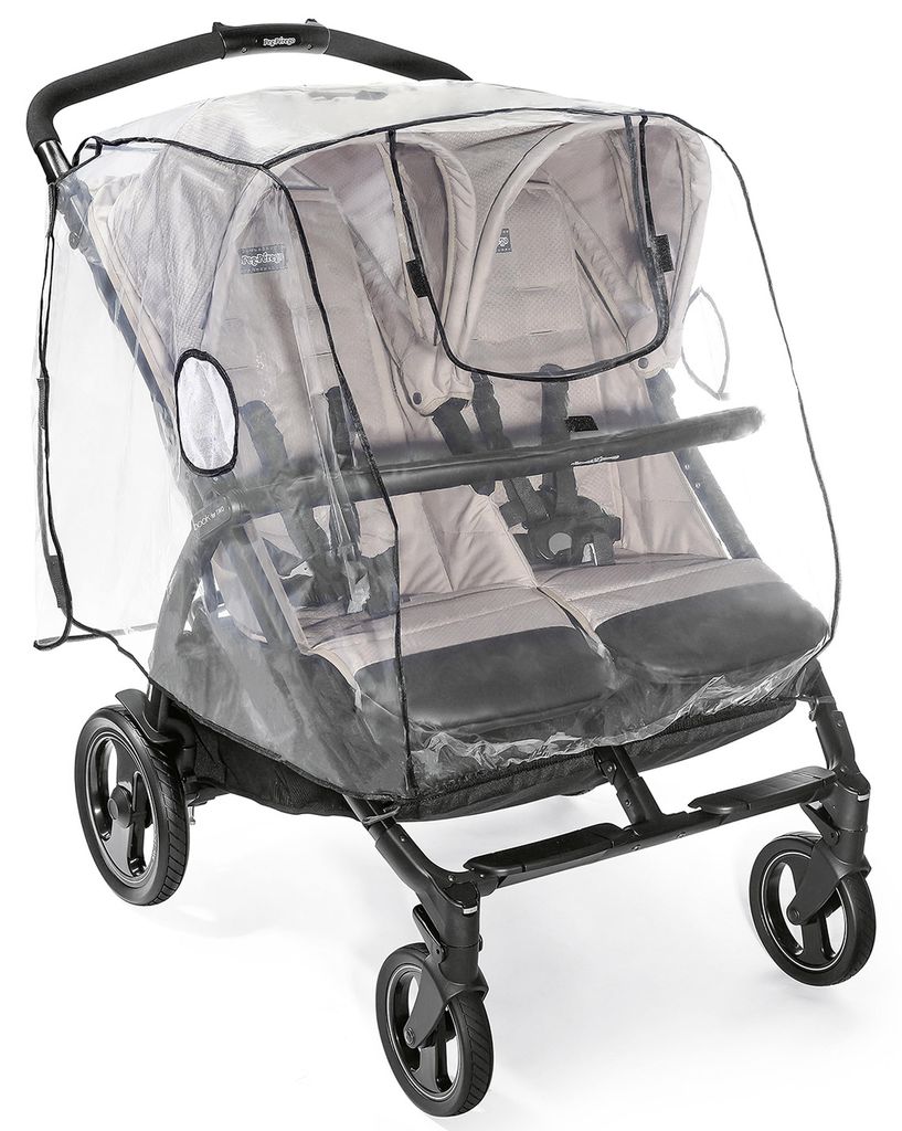 reer RainCover Twin Regenschutz für Zwillingswagen 621673 Immagine del prodotto 