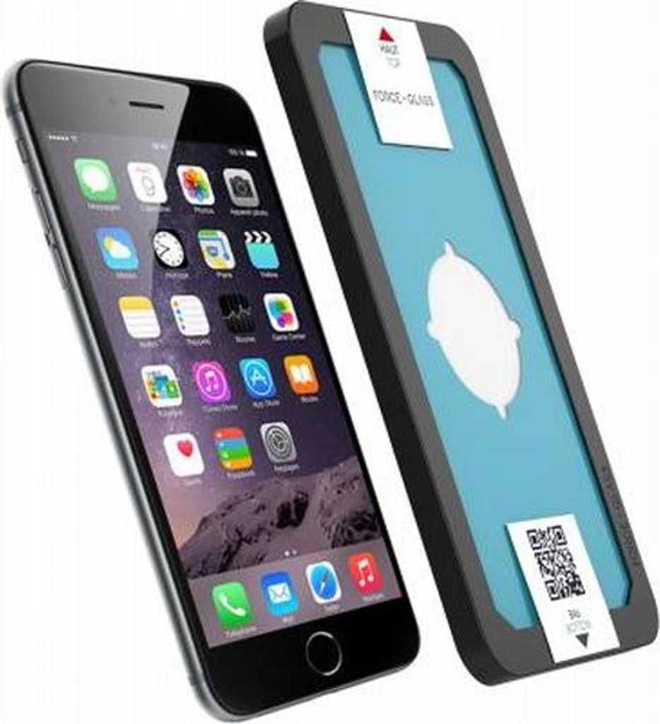 Force Glass, Glas-Folie Original iPhone 8 Plus / 7 Plus / 7 / 6S Plus / 6 Plus / 6, Transparent