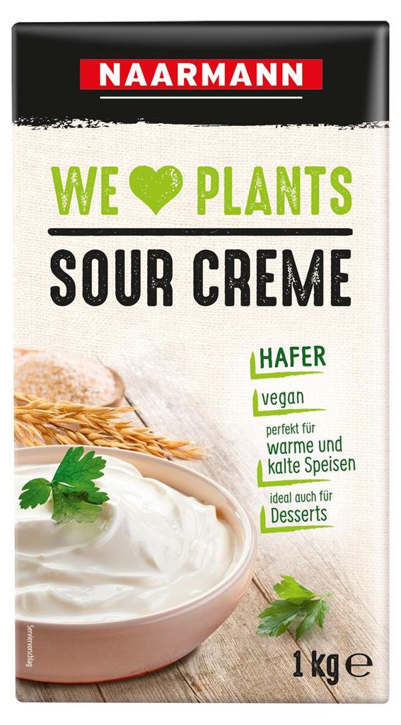 Naarmann Sour Cream Owies wegański do dań i deserów 1000g Zdjęcie produktu 