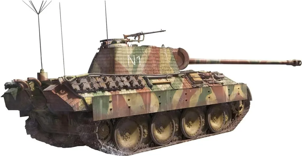 Maquette Panther A 1:35 TAKOM pour Diorama Militaire Fin de Guerre 1945
