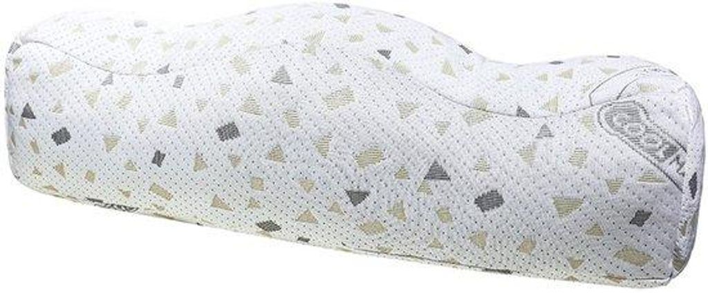 Graue Fussstütze, 55*15*15 cm, Kniekissen mit Knieheber- und Knieklammerfunktion, ideal für das Schlafen.