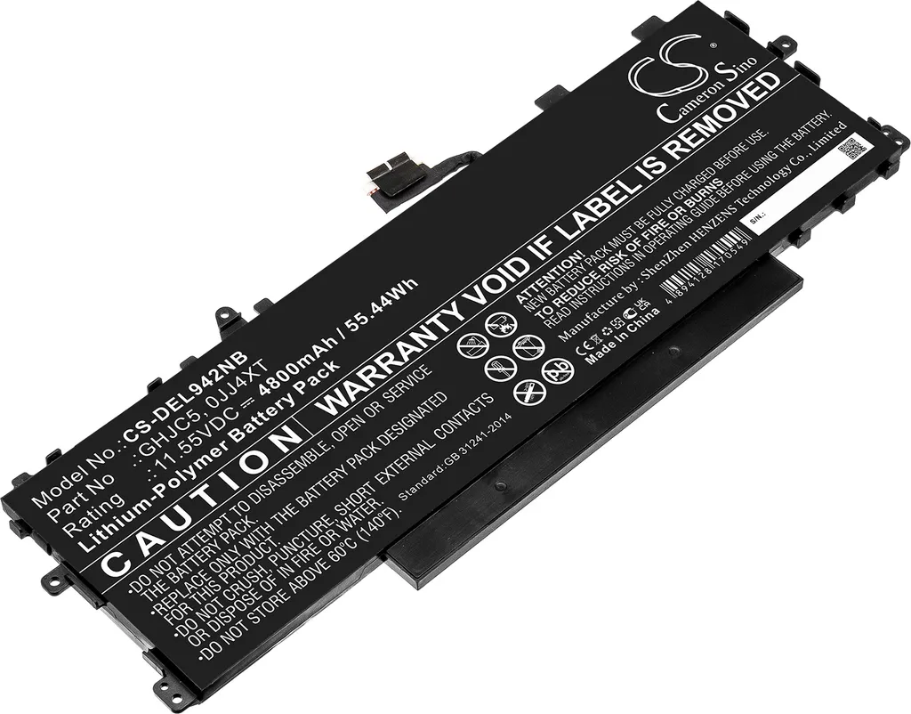 Batterie Ordinateur Portable Dell Latitude 9420 2-in-1 Modèle GHJC5