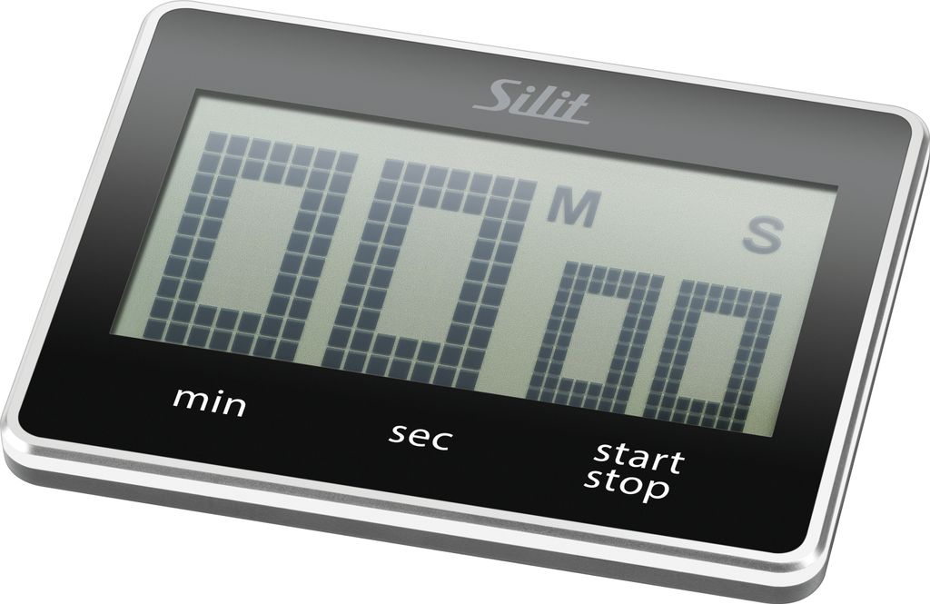Silit Attimo, Digitální kuchyňská minutka, Černá, LCD, Obrázek produktu 