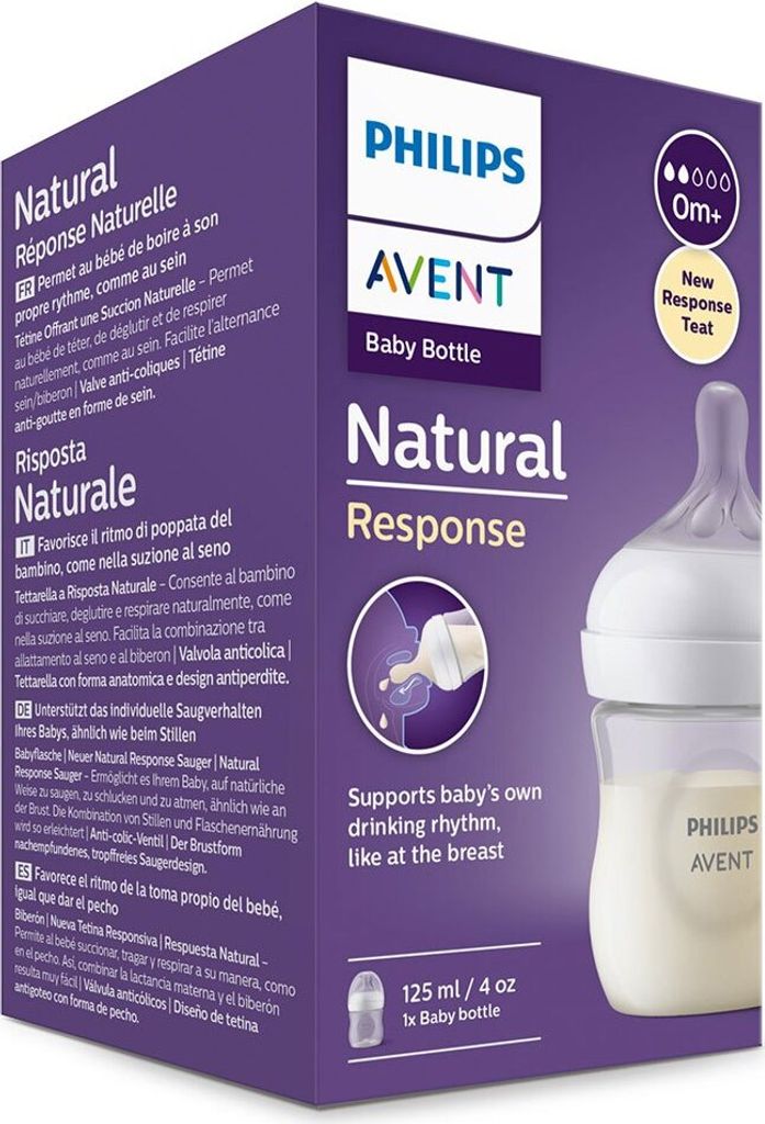 Philips AVENT Natural Response SCY900/01 Babyflasche 125ml, Produktbild 