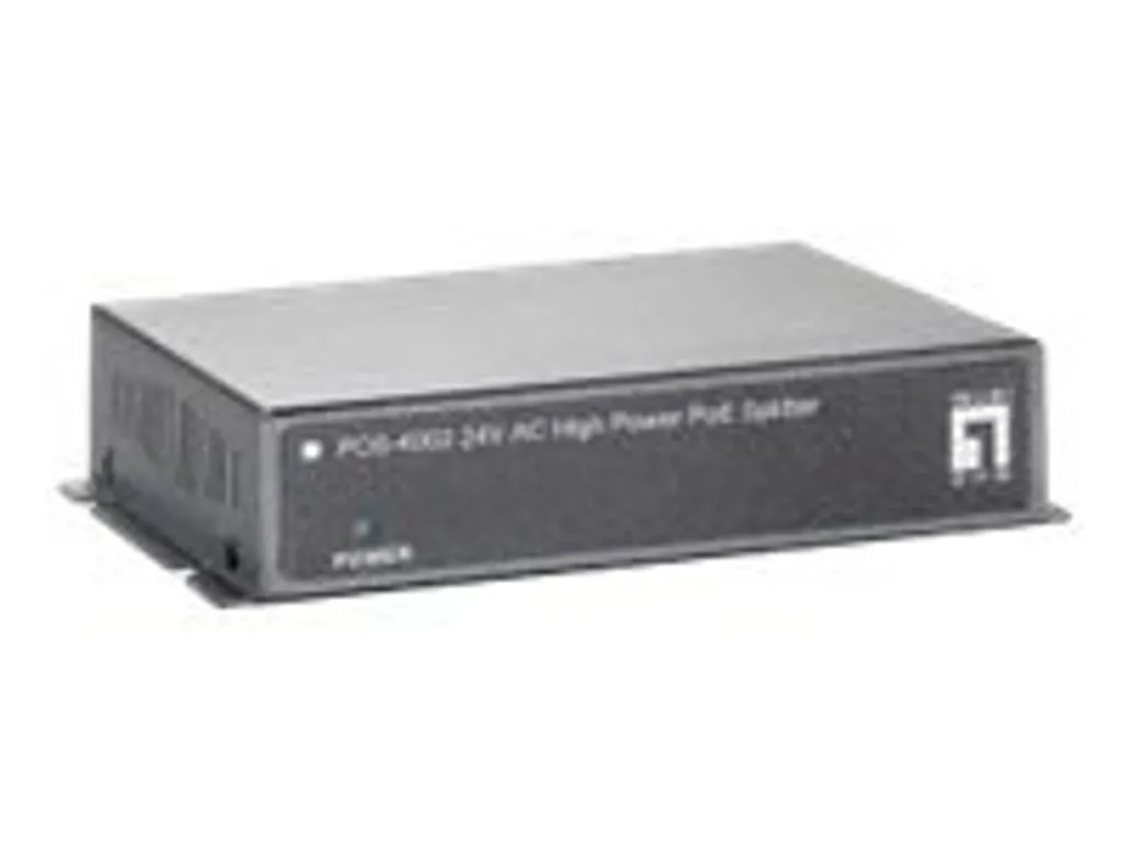 Splitter PoE LevelOne POS-4002 évite la pose de prise électrique 24V
