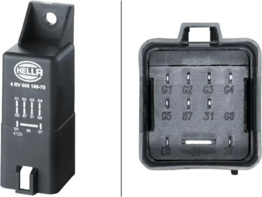 Modulo Controllo Candelette HELLA 4RV 008 188-701 per Volvo Diesel