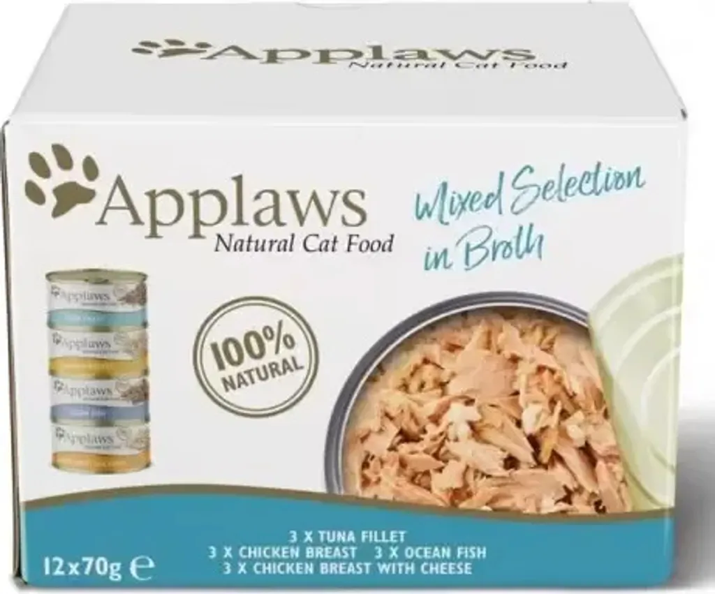 Boîtes pour chat difficile Applaws Multipack Supreme mix 12 x 70 g - 2