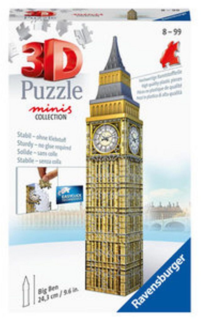 Ravensburger Mini Big Ben, Budovy, 8 rok / roky Obrázok produktu 