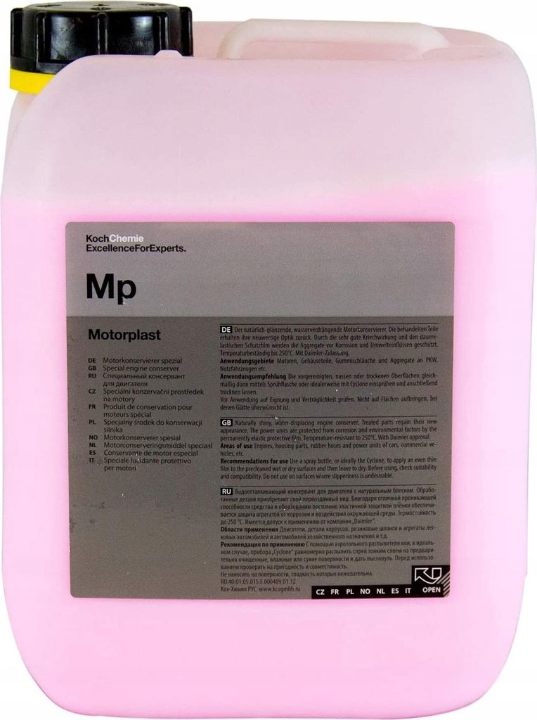 Koch Chemie Mp Motorplast 5 Liter Motorkonservierer Produktbild 