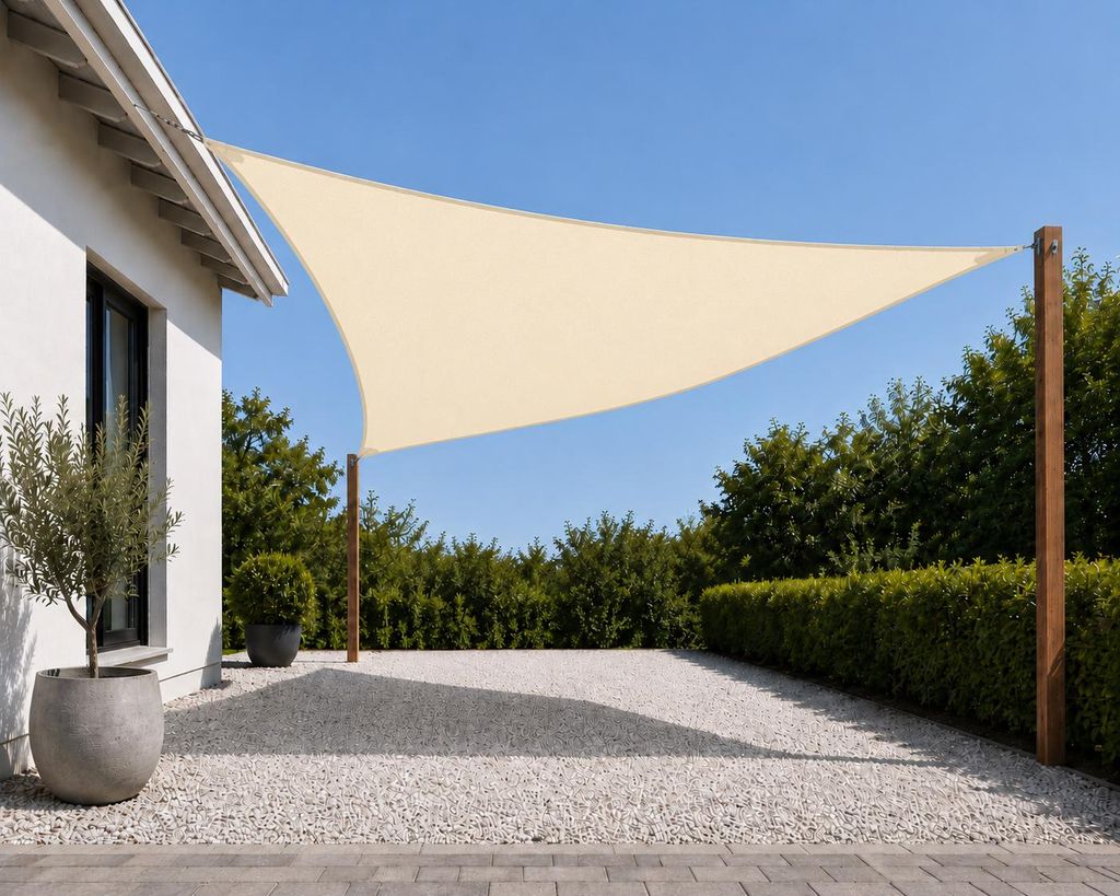 Heimtexland Sonnensegel Garten Terrasse Sonnenschutz Segel Produktbild 