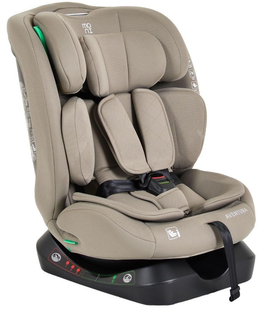 Moni Aventura Beige 40-150 cm i-Size Kindersitz Produktbild 