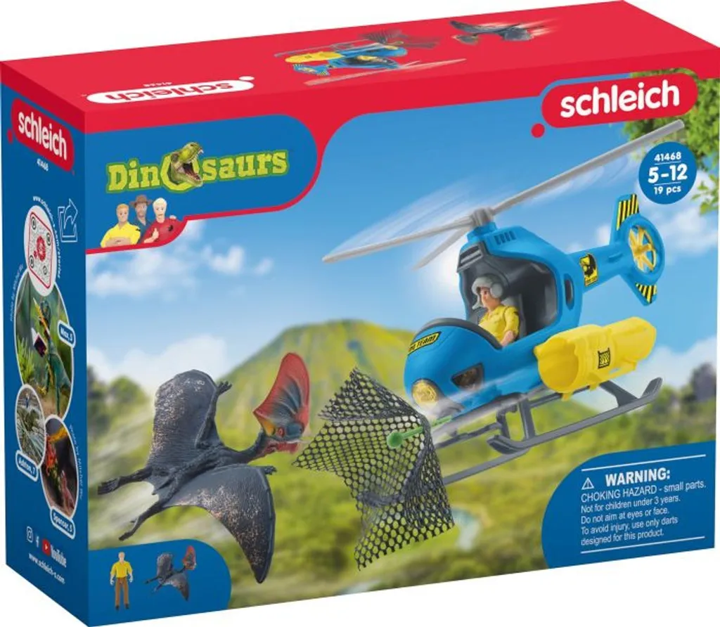 Cadeau Enfant 4 ans Dinosaure Schleich 41468 Jeu d'Imagination Complet
