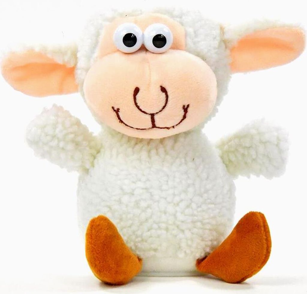 Kögler Labertier Schaf BUBI Zottelschaf plappert alles nach Produktbild 