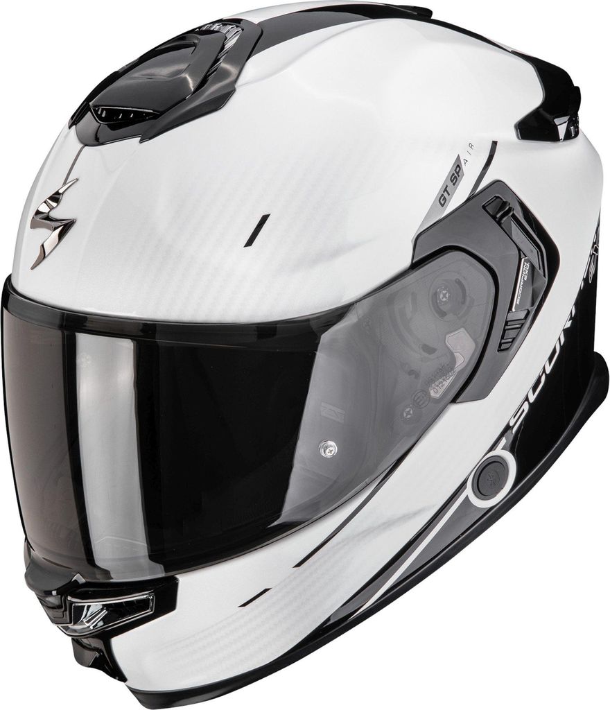 SCORPION EXO-GT SP AIR ASPHALT Integralhelm S in schwarz/weiß