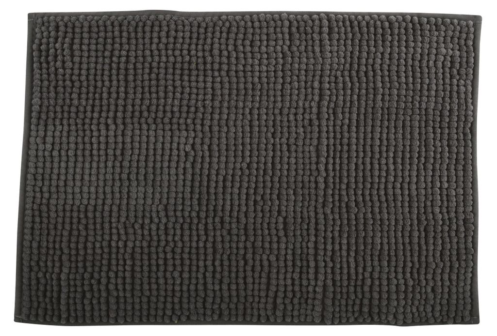 MSV 141611, Grau, Einfarbig, Rechteckig, Mikrofaser, 60 x Produktbild 
