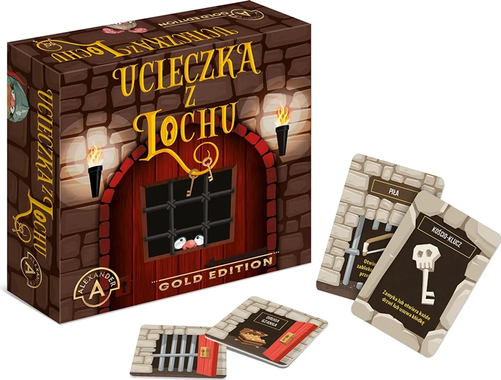 Escape from the Dungeon 2274 Alexander : Jeu de plateau avec énigmes