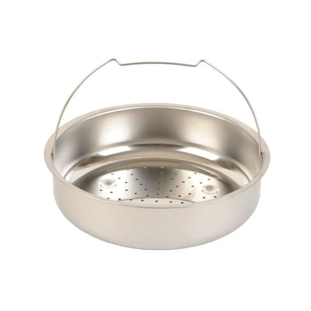 Cestello Vapore Rigido Inox Seb Per Pentola A Pressione - 20.5 Cm, Accessorio Per Cottura A Vapore, Adatto A Pentole 4.5-6L