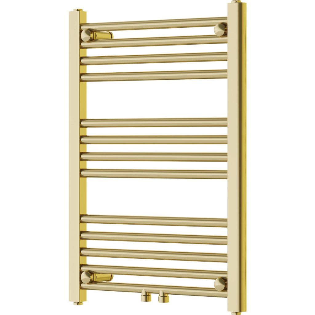 Mexen Mars grzejnik łazienkowy 700 x 500 mm, 224 W, złoty - Zdjęcie produktu 