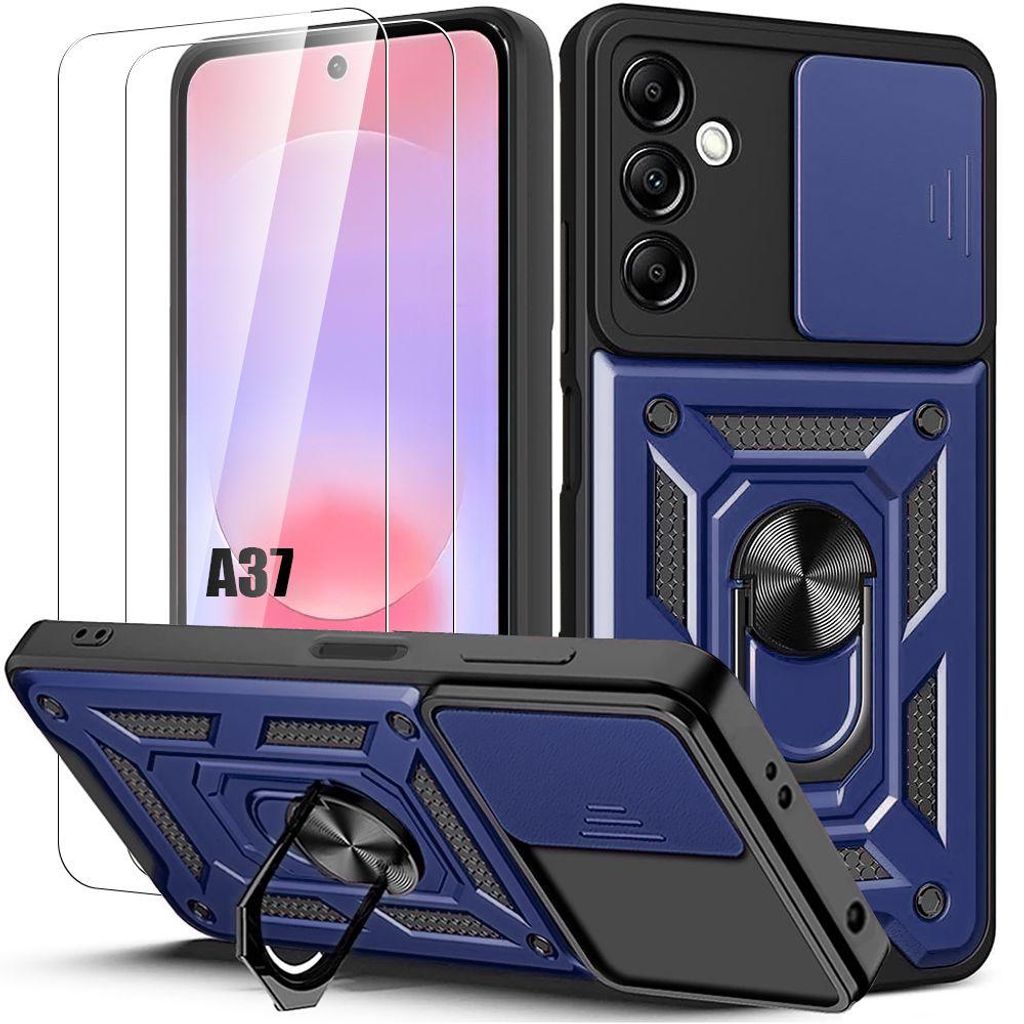 Coque + 2 Verres Trempés pour Samsung Galaxy A37 5G, Image du produit 