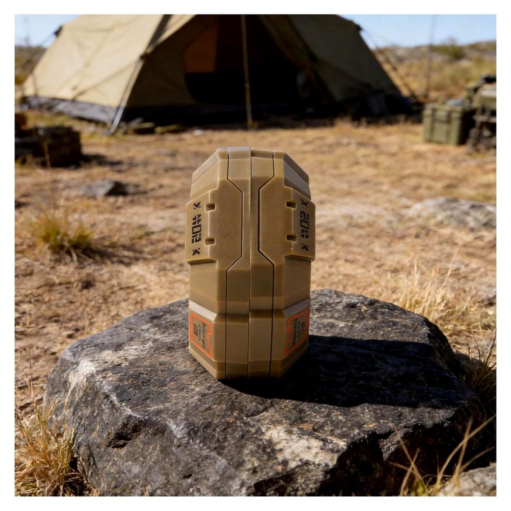 Magnetische Camping-Haken mit Sägezahnschloss für Zeltlichter und Ausrüstung, robuste ABS-Hängeschlaufe mit 1/4-Zoll-Schraubeneinsatz für Outd...