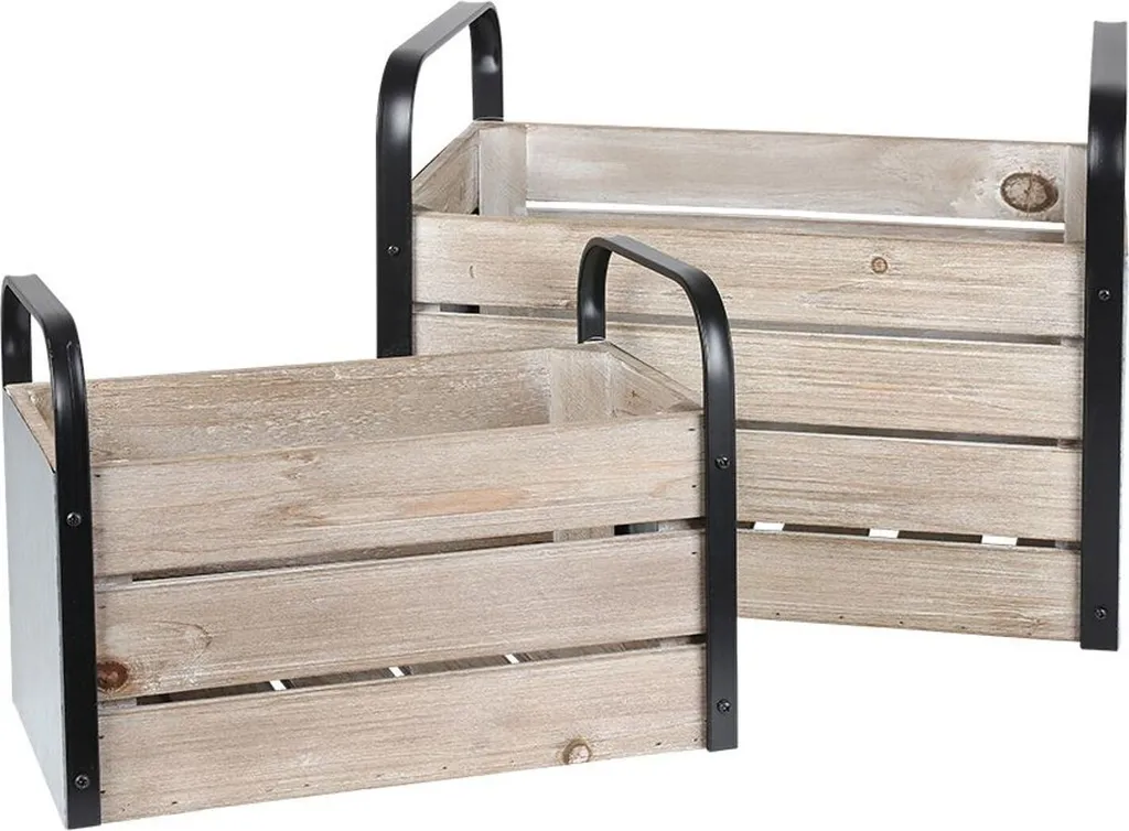 Optimisez votre Espace avec ces Caisses de Rangement en Bois de Qualité