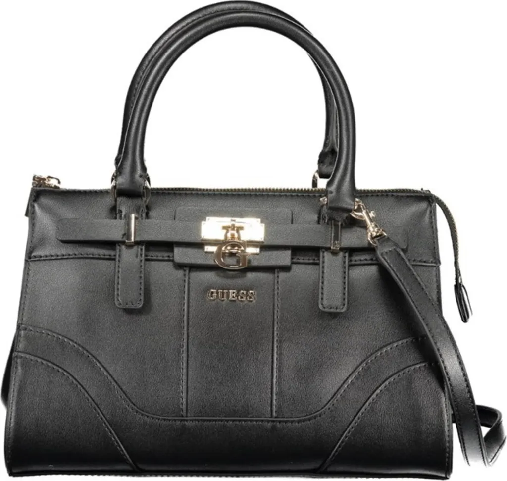 Sac à Main Guess Noir BG920605 - Idéal pour vos Sorties et le Travail