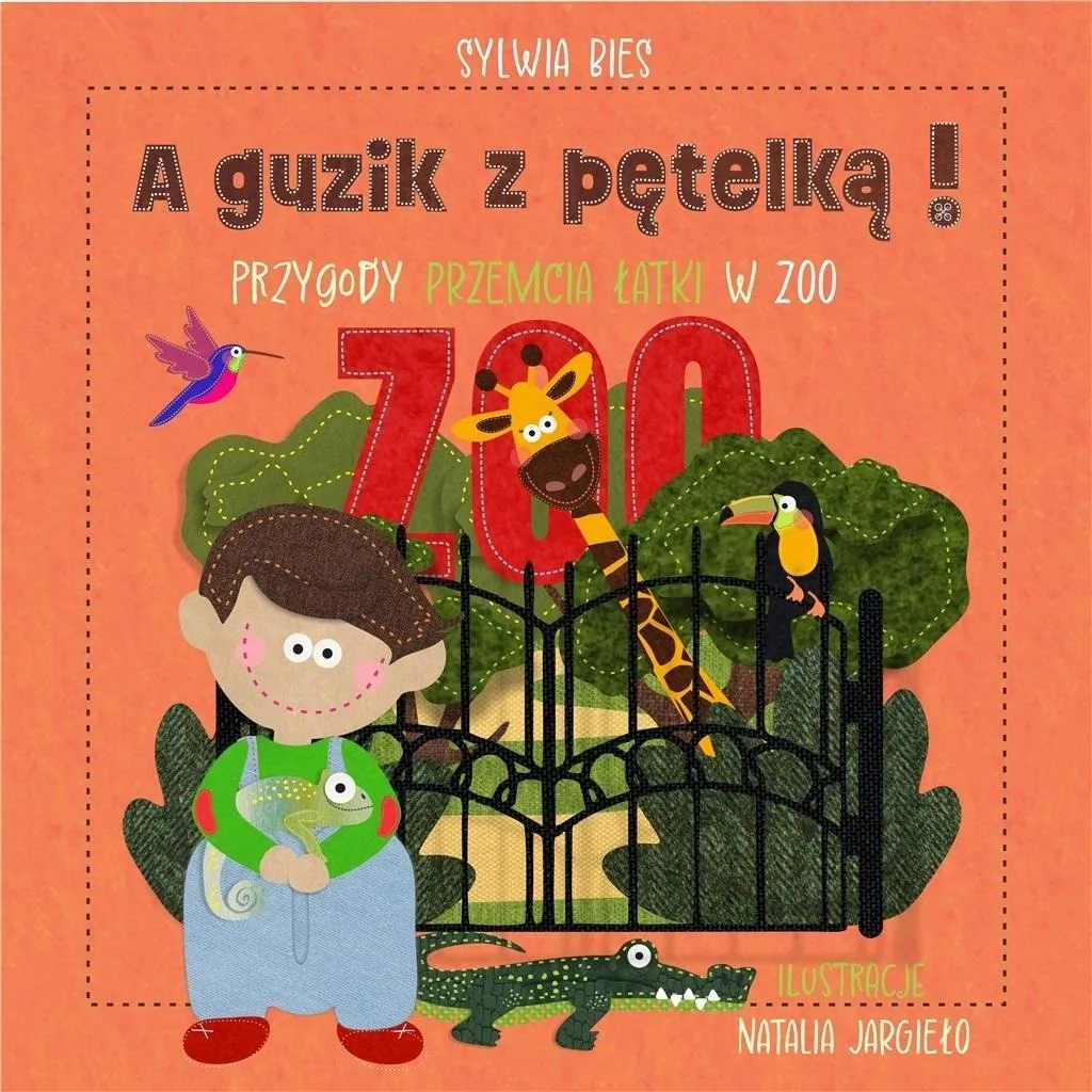 Livre Enfant A Guzik Z Pętelką Les Aventures de Przemcio au Zoo 24p