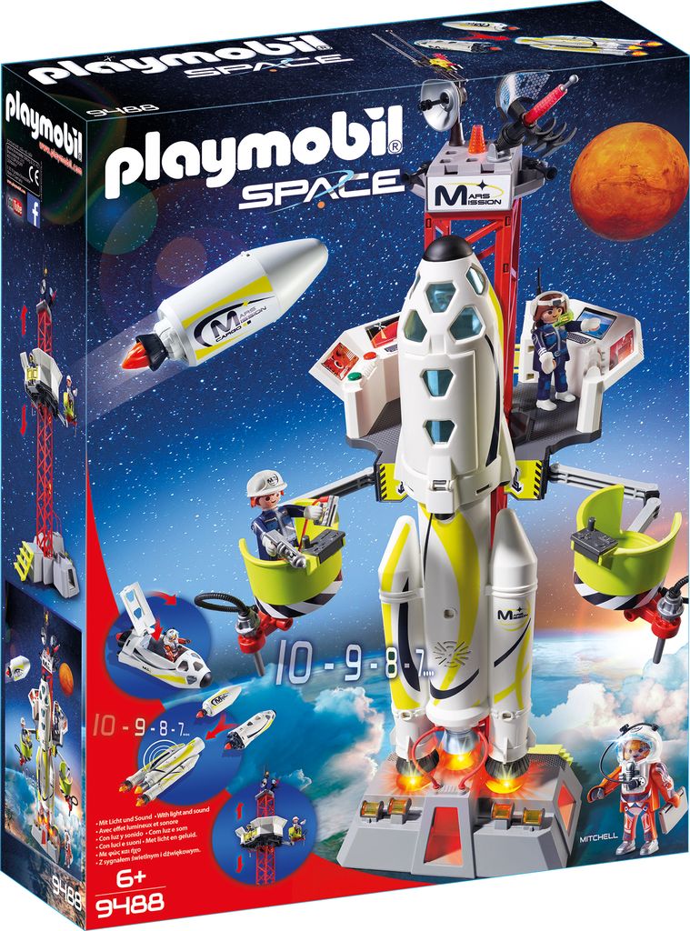 Ab 6 Jahren Playmobil Space 9487 Mars-Station 