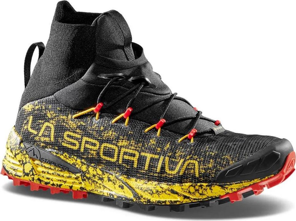 Uragano GTX, Mountain Running, Man, Shoes, Low Cut, K00Y00 Black/Yellow, 42.5 - La Sportiva