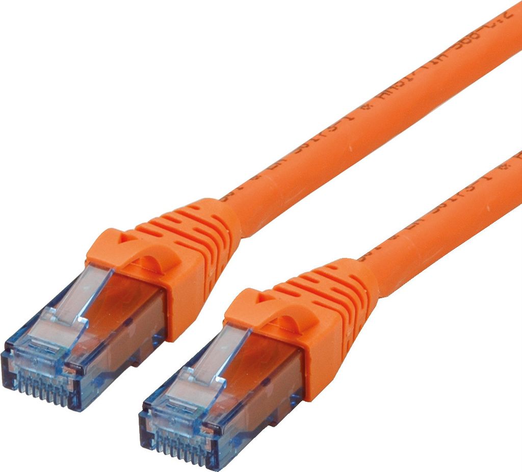 ROLINE Patchkabel Cat.6A UTP, Component Level, LSOH, orange, 20 m