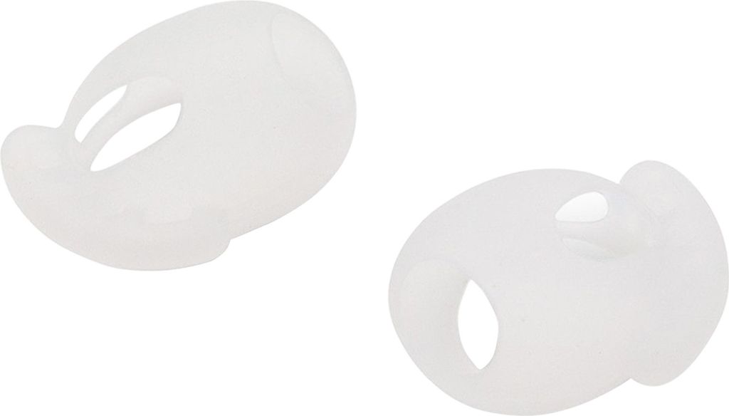 1 Paar Ohr-Tipps Hülle Nicht-Schlupf-Geräusch blockieren Silikonersatz-Ohrstöpsel-Ohrstöpsel für AirPods 3-Weiss
