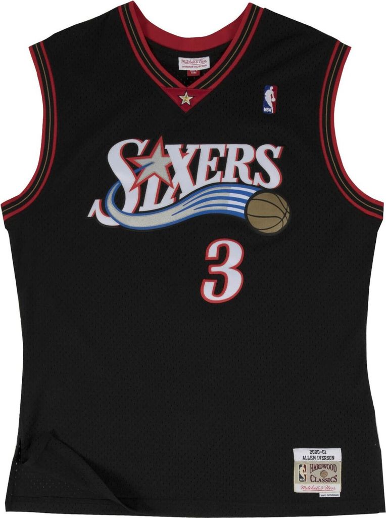 Mitchell & Ness HWC Swingman Jersey Philadelphia 76ers Road 2000-01 Allen Iverson black XXL