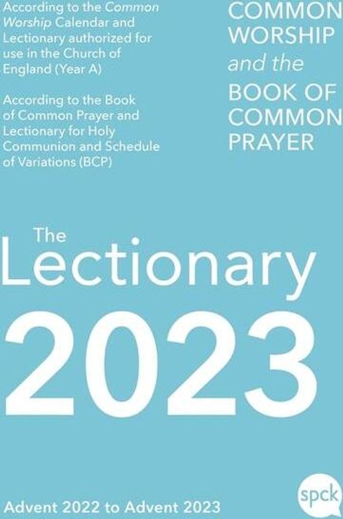 Common Worship Lectionary 2023 – Lingua: Inglese