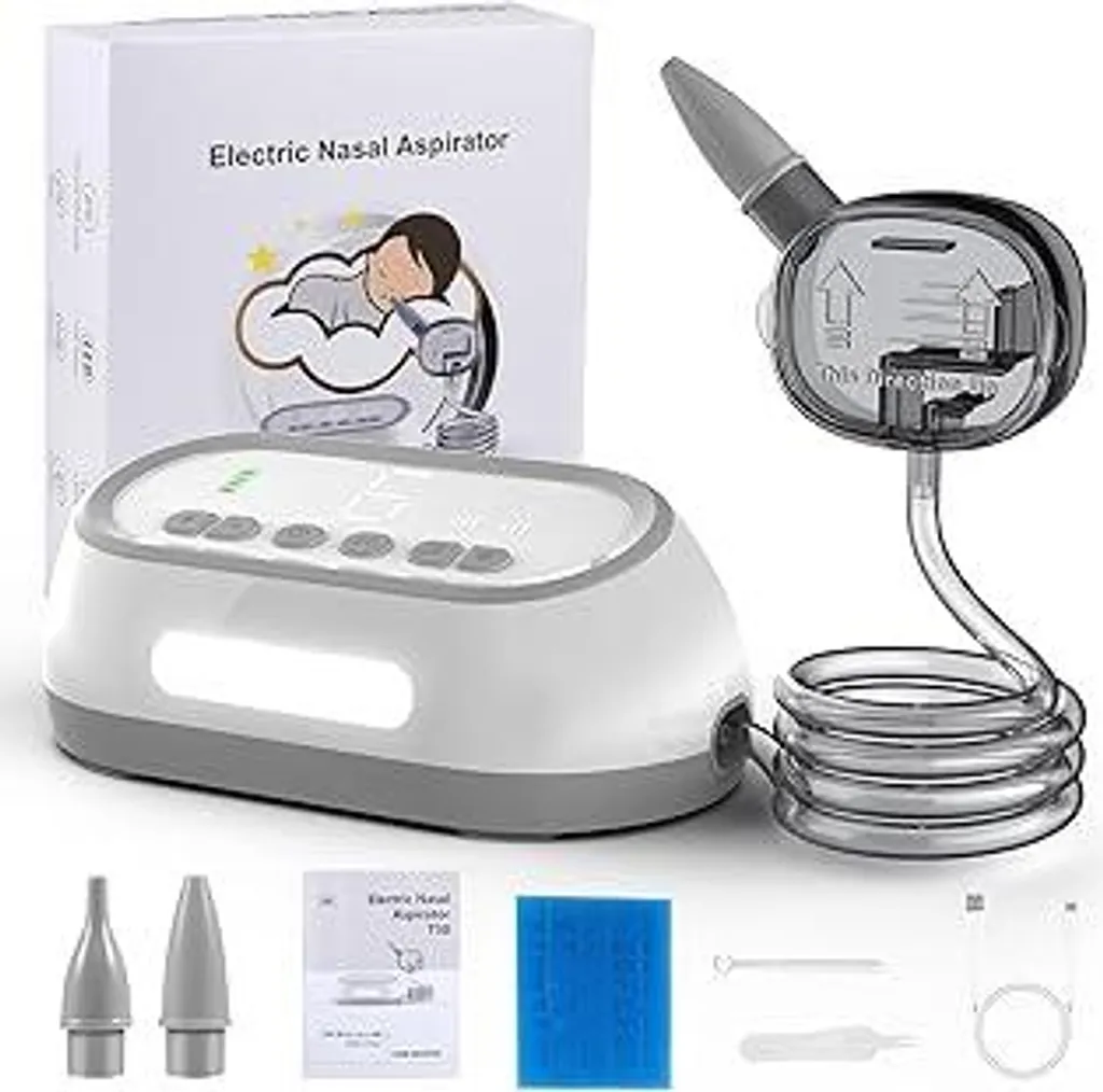 Baby Aspiratore Nasale Uplayteck - Design USB e Musica Soave