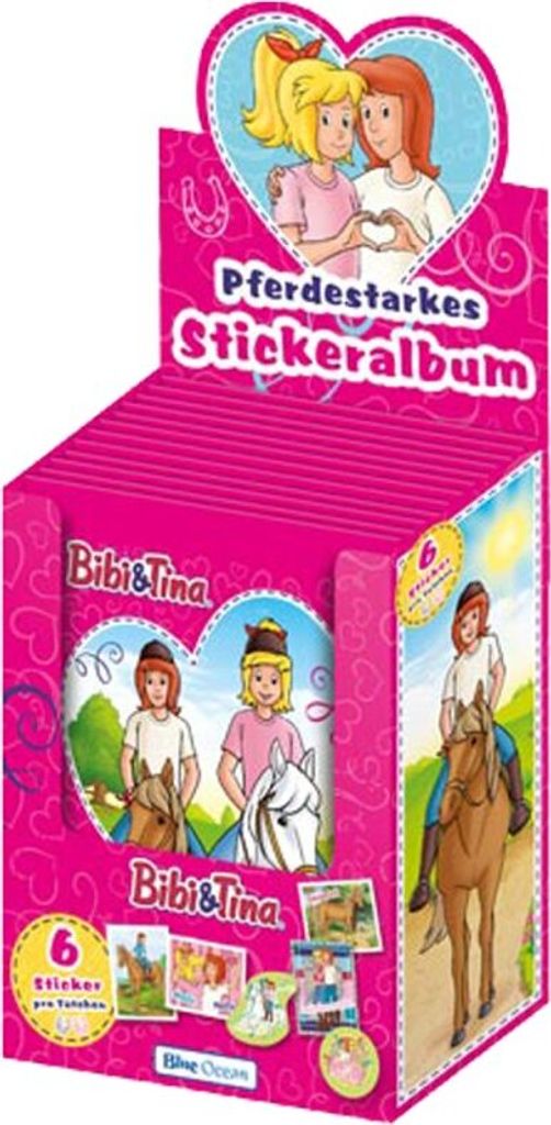 Bibi & Tina - 2023 - Sammelsticker - 1 Display (36 Tüten)
