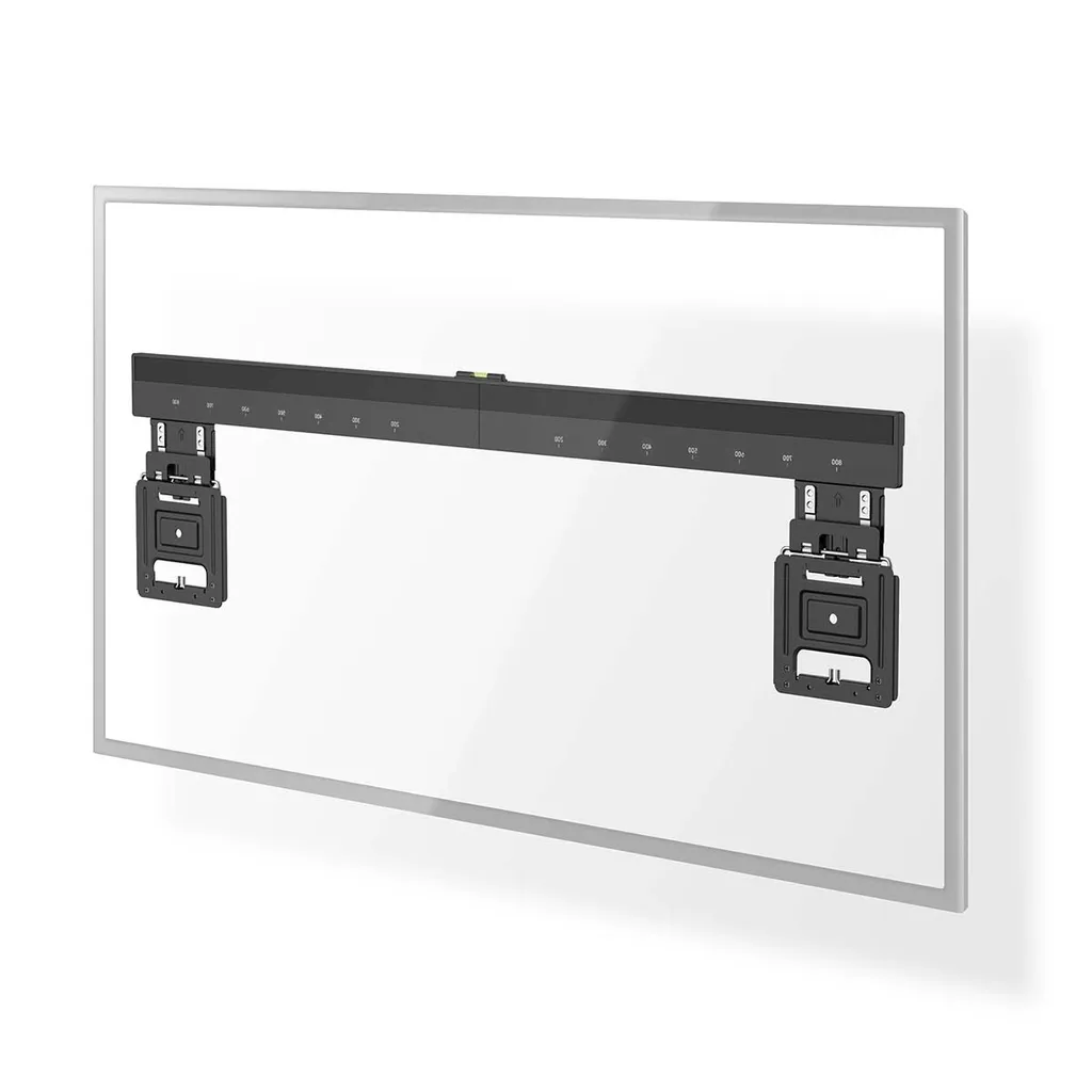 Staffa TV Muro Sicura 100 Pollici | Acciaio Antigraffio | 75kg Max