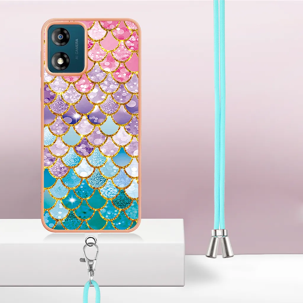 SHIEID Cover per Motorola Moto E13, Custodia in TPU Tinta Unita, Case in Silicone Morbido, Custodia in gomma antiurto sottile Cover per Motorola Moto E13-Verde